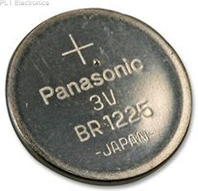 PANASONIC - BR1225-BN - BATTERY, LITHIUM, BR1225, 3V, 0.048AH