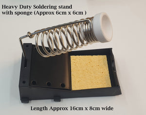 Soldering Iron Stand Heavy Duty with Sponge Soldering Iron Holder Iron Stand