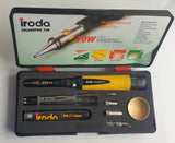 Pro Iroda Solderpro 70K Gas Soldering Iron Kit Refillable Butane Torch 25w-80w